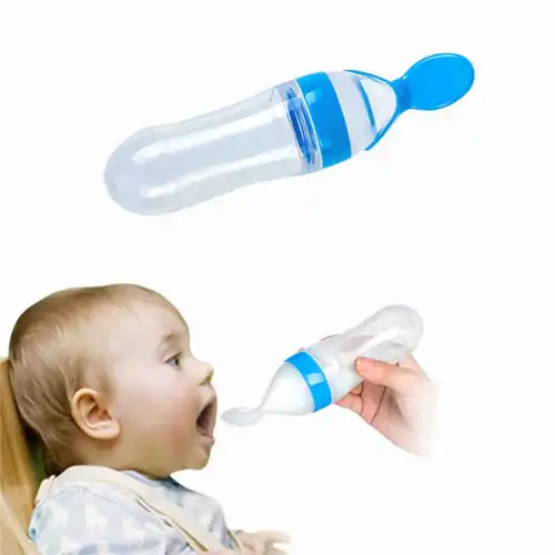 Baby Feeding Bottle – Blue  FN-11A